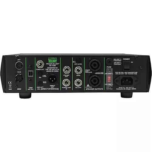 Trace Elliot TE-1200 1200W Bass Guitar Amp Head