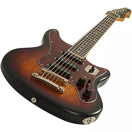 Schecter Guitar Research Hellcat VI Extended-Range Electric Guitar 3-Tone Sunburst