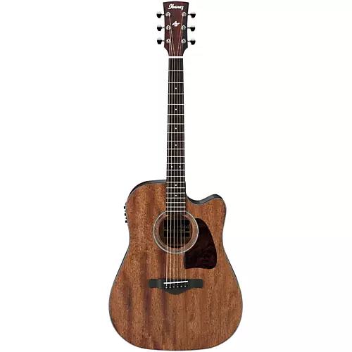 Ibanez AW54CEOPN Artwood Dreadnought Acoustic-Electric Guitar Open Pore Natural