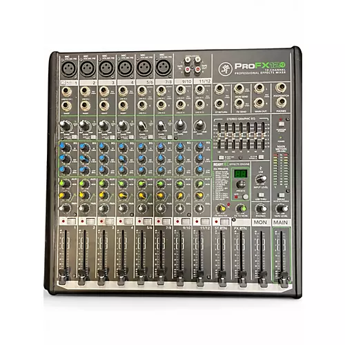 Used Mackie PROFX12 Unpowered Mixer