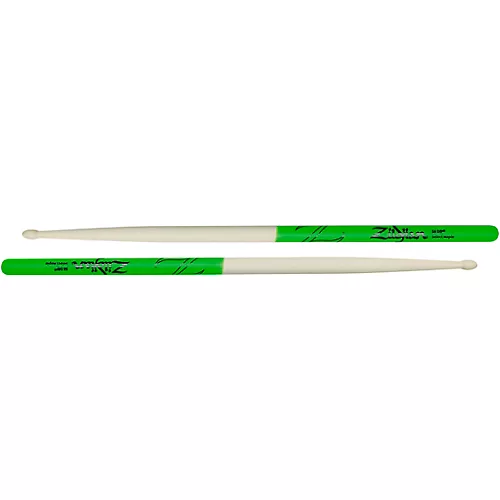 Zildjian Maple Green DIP Drum Sticks 5B Wood