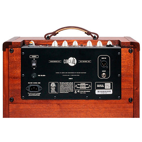 Circa 74 AV150-10 Acoustic Guitar and Vocal Amplifier With Amp Stand Mahogany