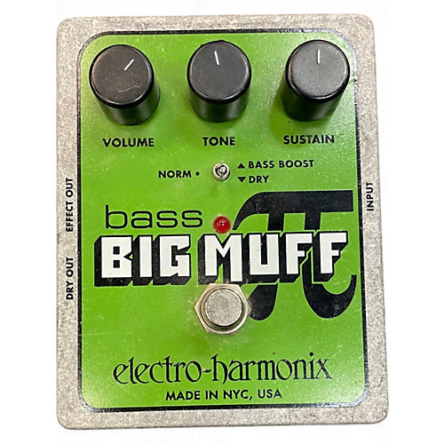 Used Electro-Harmonix Big Muff Bass Distortion Bass Effect Pedal