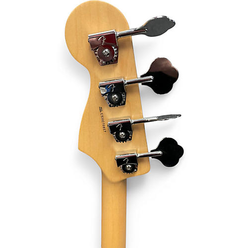 Used 2010 Fender American Standard Jazz Bass 3 Color Sunburst Electric Bass Guitar 3 Color Sunburst