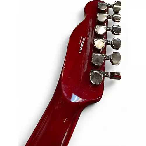 Used Fender FSR Custom Telecaster HH Cherry Solid Body Electric Guitar Cherry