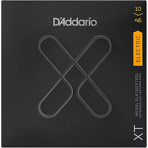 D'Addario XT Nickel Plated Steel Electric Guitar Coated Strings .010-.052 Light Top Heavy Bottom
