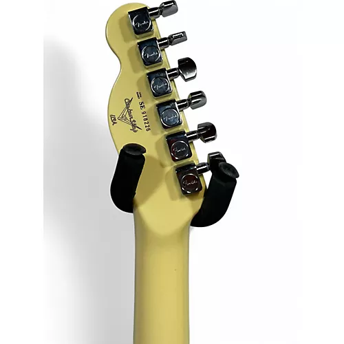 Vintage 1995 Fender Custom Shop Telecaster JR Vintage White Solid Body Electric Guitar Vintage White