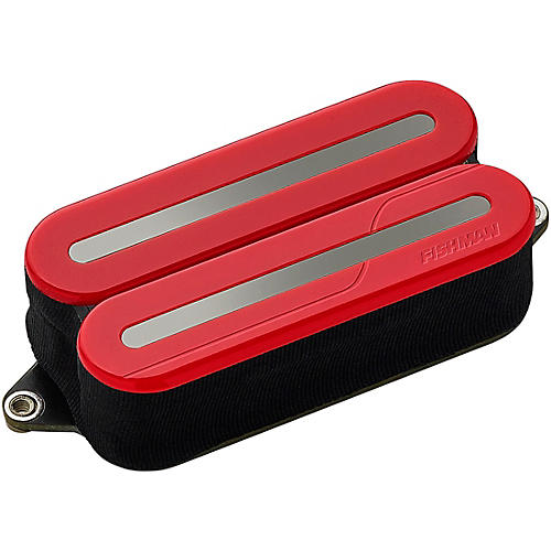 Fishman Fluence Open Core Modern Humbucker 6-String Black Nickel Blades Electric Guitar Ceramic Pickup Red