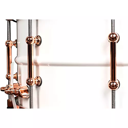 Ludwig Polar-Phonic Brass Snare Drum With Copper Hardware 14 x 6.5 in.