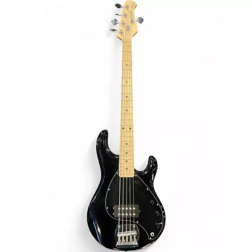 Used Sterling by Music Man Ray5 5 String Black Electric Bass Guitar Black