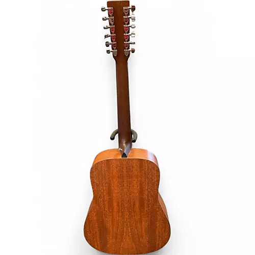 Used Martin DX2E Natural 12 String Acoustic Electric Guitar Natural