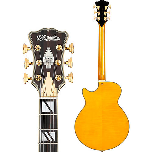 D'Angelico Excel SS Soho Hollowbody Electric Guitar Amaretto Burst