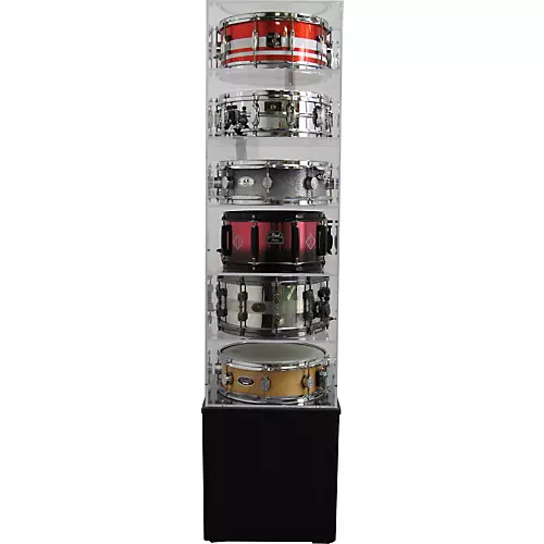 Control Acoustics Snare Drum Tower Display Case