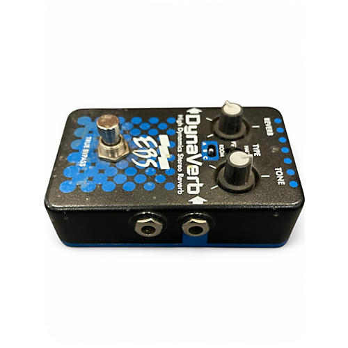 Used EBS DynaVerb High Dynamics Stereo Reverb Bass Effect Pedal