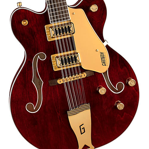 Gretsch Guitars G5422G-12 Electromatic Classic Hollowbody Double-Cut 12-String With Gold Hardware Electric Guitar Single Barrel Burst