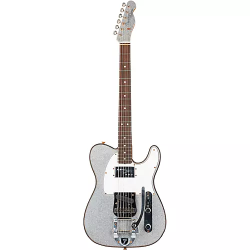 Fender Custom Shop Limited-Edition CuNiFe Telecaster Custom Journeyman Relic Electric Guitar Aged Gold Sparkle