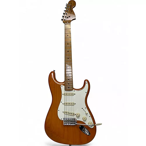 Used Fender Vintera 70s Stratocaster aged natural Solid Body Electric Guitar aged natural