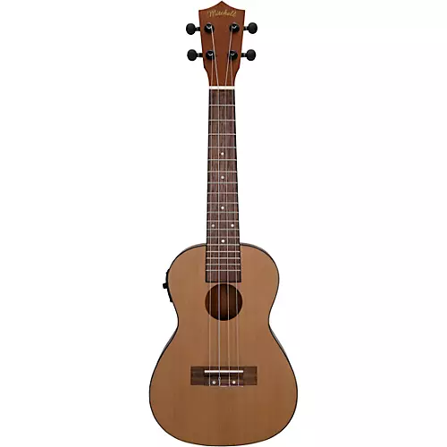 Mitchell MU50SE Acoustic-Electric Concert Ukulele With Solid Cedar Top Natural