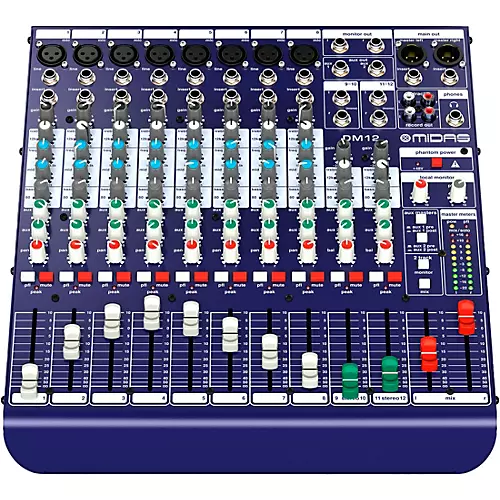 Midas DM12 12-Channel Analog Mixer