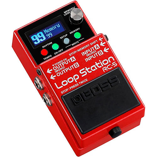BOSS RC-5 Loop Station Effects Pedal Red