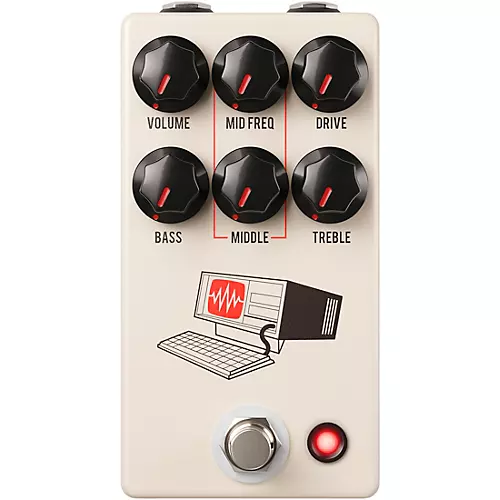 JHS Pedals Hard Drive Distortion Effects Pedal Tan