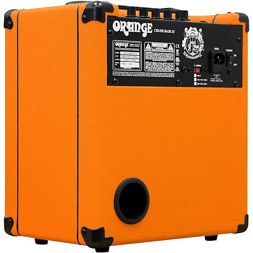 Orange Amplifiers Crush Bass 25 25W Bass Combo Amplifier Black