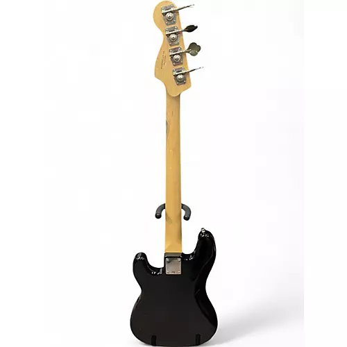 Used Squier AFFINITY PJ-BASS Black Electric Bass Guitar Black