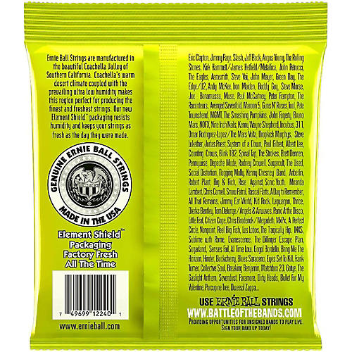 Ernie Ball 2240 Regular Slinky RPS 10 Electric Guitar Strings