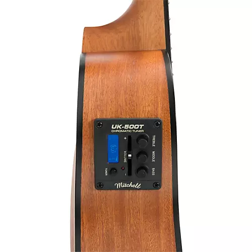 Mitchell MU50SE Acoustic-Electric Concert Ukulele With Solid Cedar Top Natural