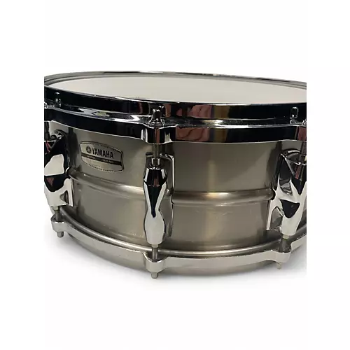 Used Yamaha 14in Recording Custom Snare Gray Drum Gray 33