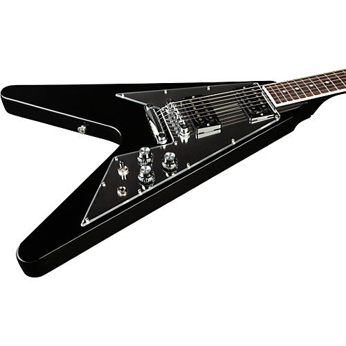 Gibson '70s Flying V Mirror Limited-Edition Electric Guitar Ebony