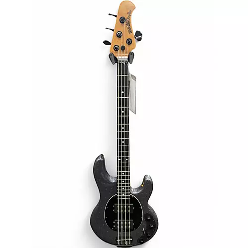 Used Ernie Ball Music Man StingRay Special HH Charcoal Sparkle Electric Bass Guitar Charcoal Sparkle