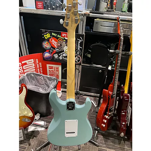 Used PRS SE Silver Sky Left Stone Blue Electric Guitar Stone Blue