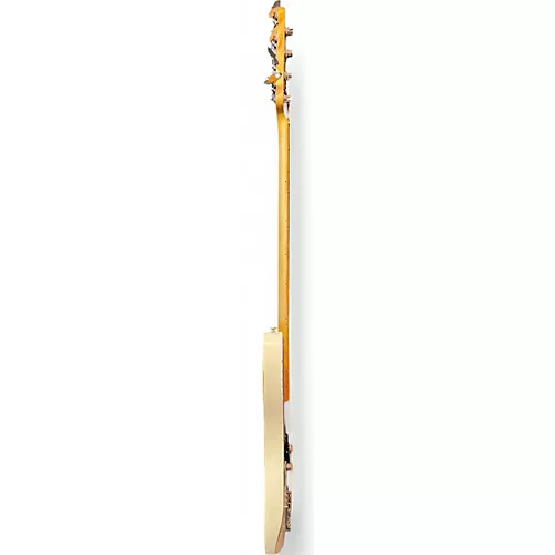 Used Fender Mike Dirnt Road Worn Precision Bass White Electric Bass Guitar White