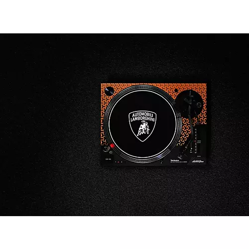 Technics SL-1200M7B Special Edition Lamborghini Direct Drive Turntable System Orange