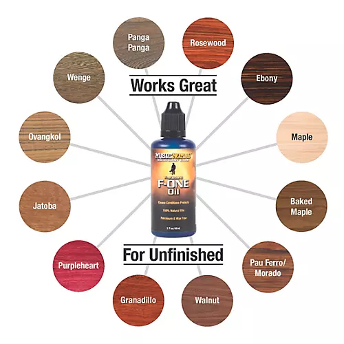 Music Nomad Fretboard F-ONE Oil - Cleaner & Conditioner - 2 oz.