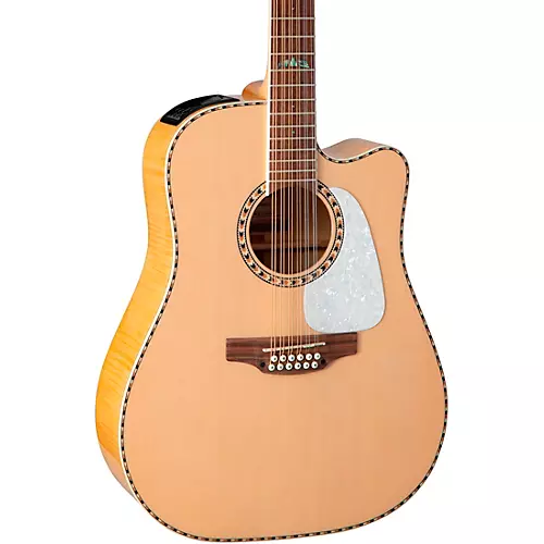 Takamine GD74CE 12-String Dreadnought Acoustic-Electric Guitar Natural