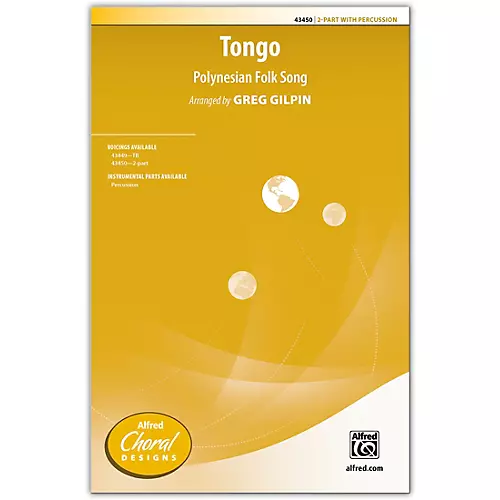 Alfred Tongo 2-Part (with Percussion Instruments)