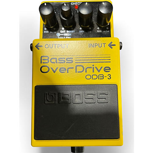 Used BOSS ODB3 Bass Overdrive Bass Effect Pedal