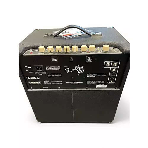 Used Fender Rumble V3 40W 1x10 Bass Combo Amp