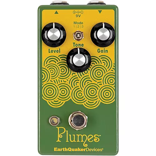 EarthQuaker Devices Plumes Small Signal Shredder Overdrive Effects Pedal