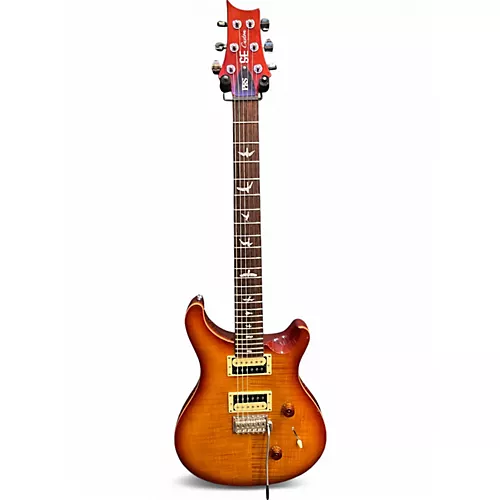 Used PRS SE Custom 24 Tobacco Sunburst Solid Body Electric Guitar Tobacco Sunburst