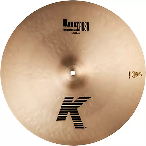 Zildjian K Dark Medium-Thin Crash Cymbal 18 in.