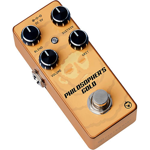Pigtronix Philosopher's Gold Compression Effects Pedal Gold
