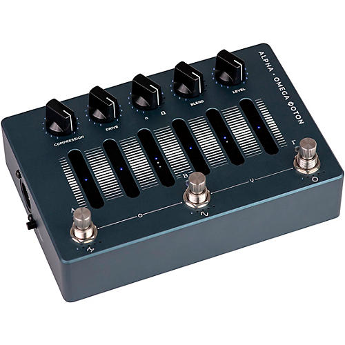 Darkglass Alpha-Omega Photon Bass Effects Pedal Blue