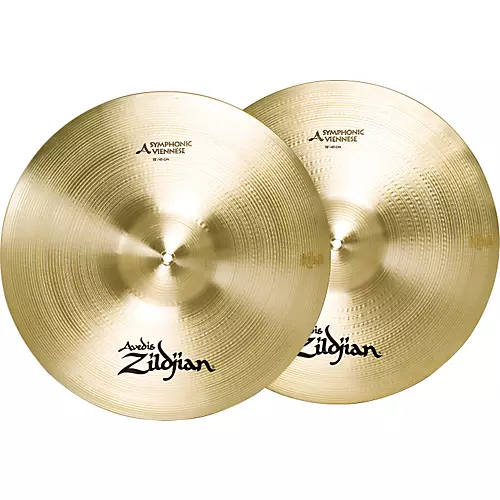 Zildjian A Symphonic Viennese Tone Crash Cymbal Pair 18 in.