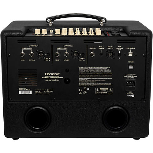 Blackstar Sonnet 120 120W 1x8 Acoustic Combo Amplifier Black