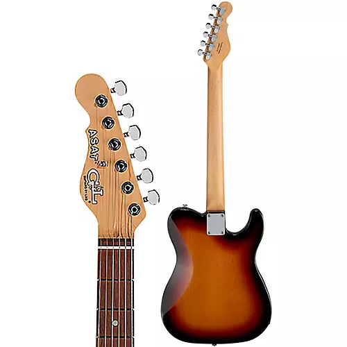 G&L Fullerton Deluxe ASAT Special Left Handed Electric Guitar Old School Tobacco