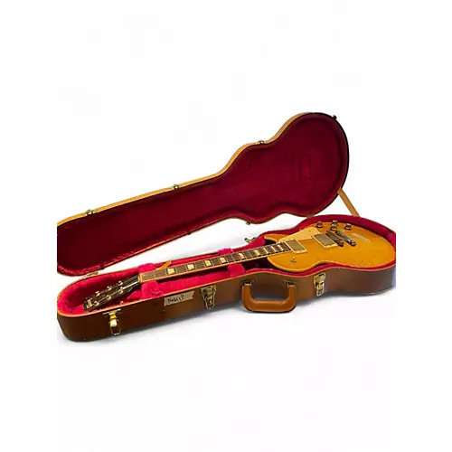 Used 2005 Gibson Nash Conversion LP-60 Lemonburst Solid Body Electric Guitar Lemonburst