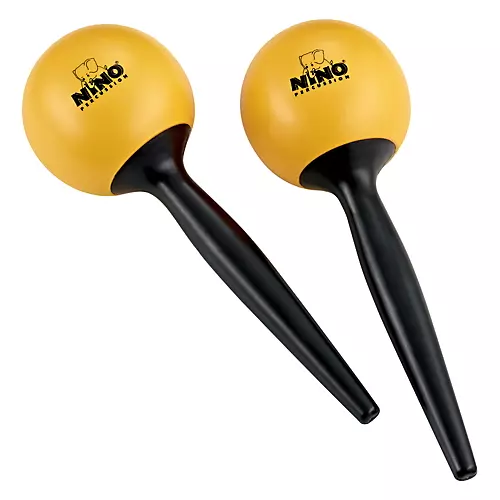 Nino Plastic Maracas Yellow